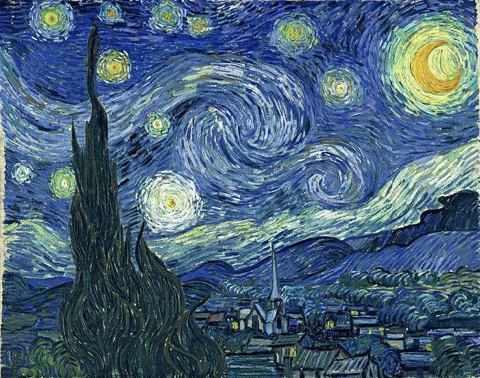 Vincent Van Gogh The Starry Night oil painting image